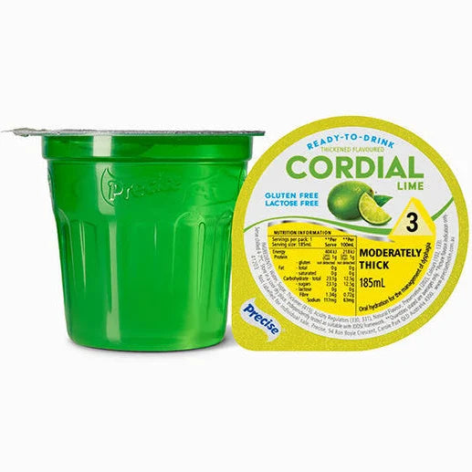 PRECISE Ready to Drink Cordial - Level 3 | 12 Pack Flavour Lime (12)