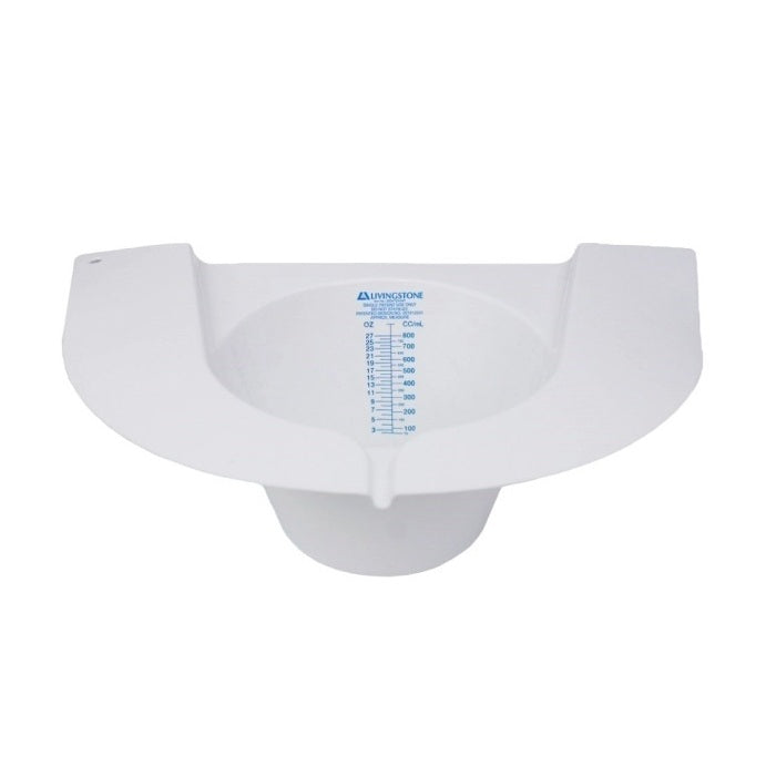 Livingstone Toilet Bowl Discharge Specimen Collector 800mL