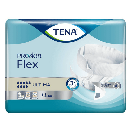 TENA ProSkin Flex Ultima Size Medium - 3877ml, 71-102cm (20pkt)