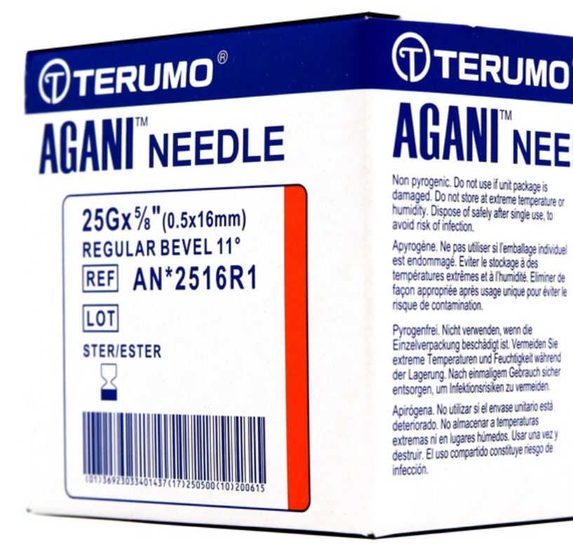 Terumo AGANI Hypodermic Needles