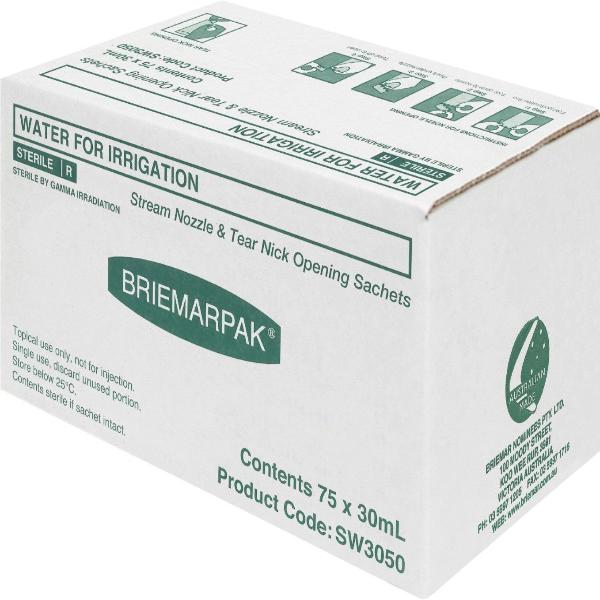 Sterile Water 30ml Sachets (75)
