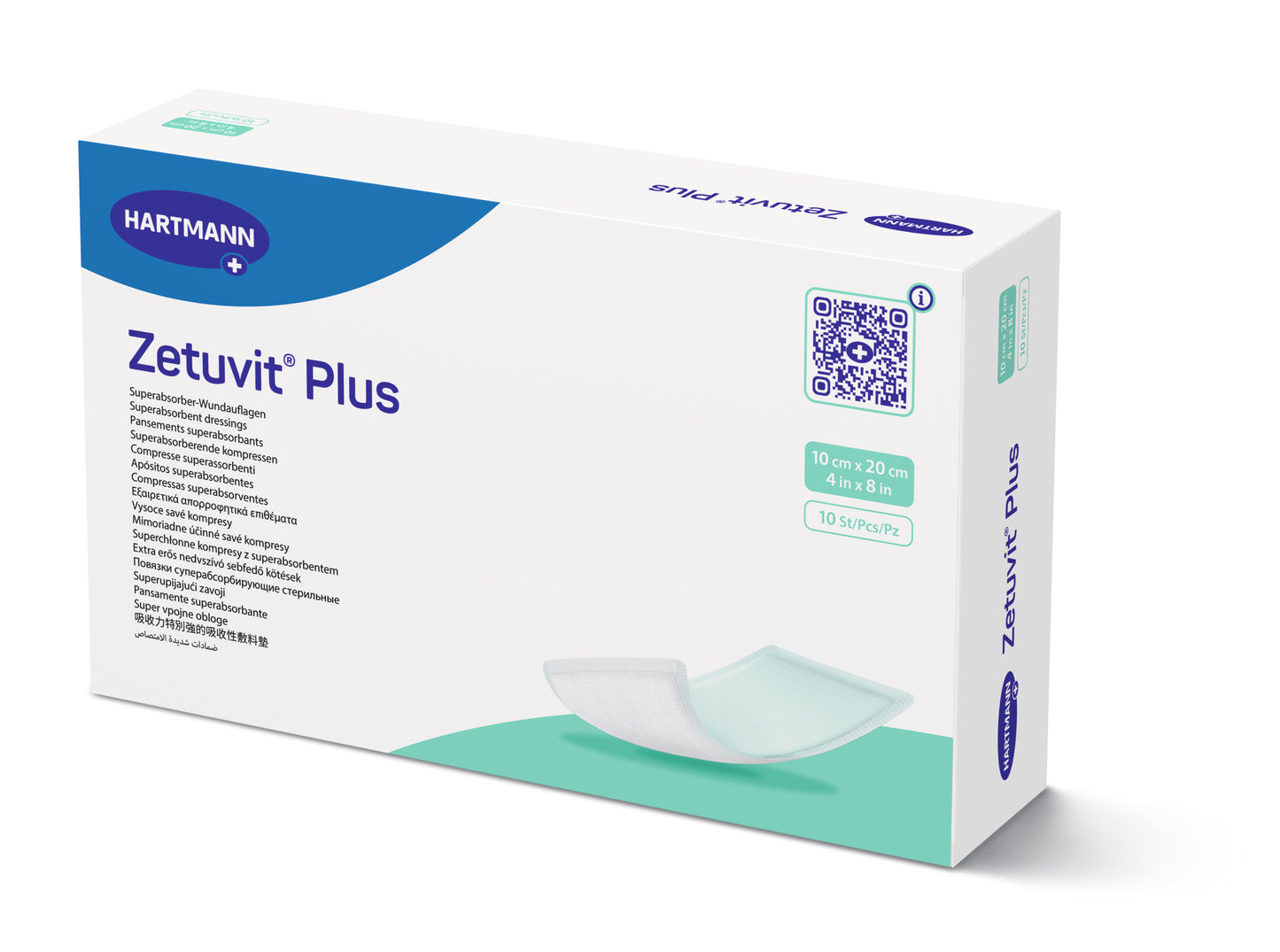 Zetuvit Plus Sterile Absorbent Dressing