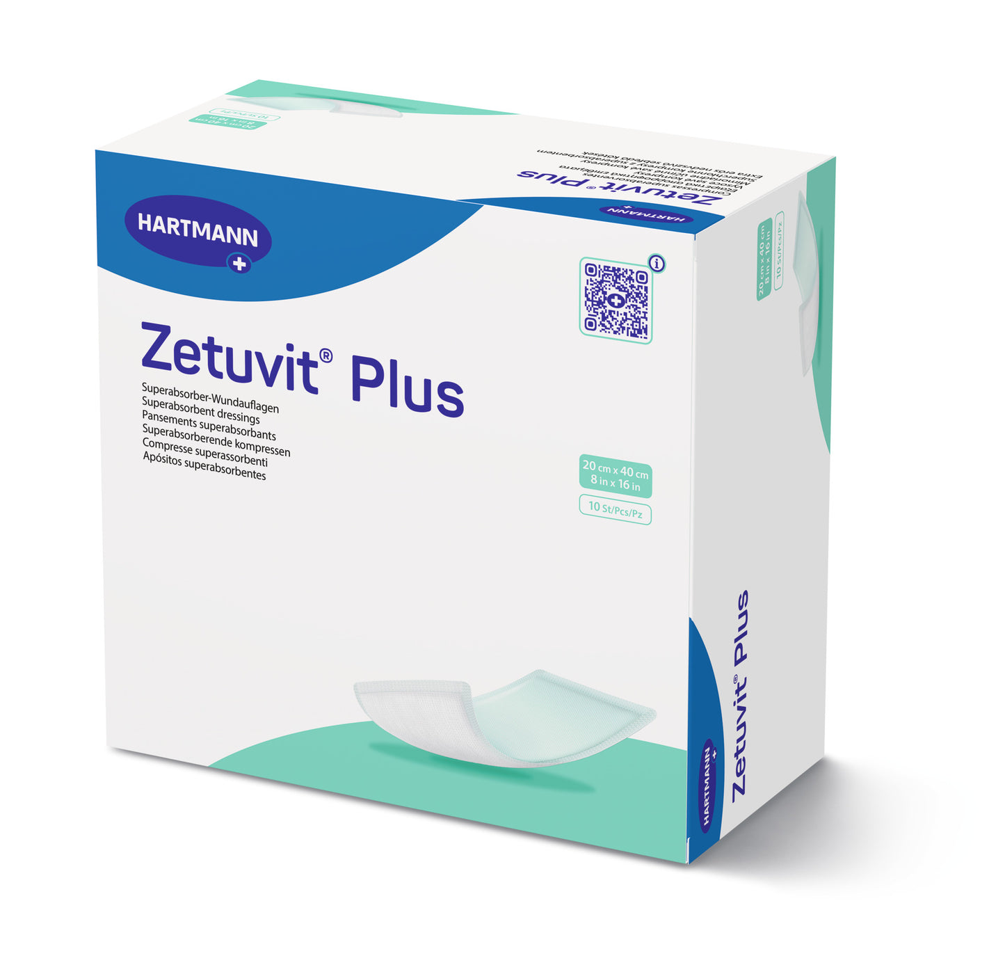 Zetuvit Plus Sterile Absorbent Dressing