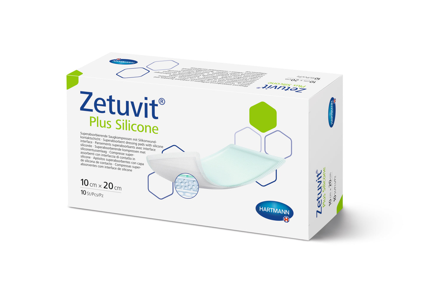 Zetuvit Plus Silicone Sterile Dressing
