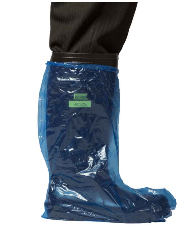 Polyethylene Boot Covers Waterproof 500mm (100pkt) Trugrade Medical