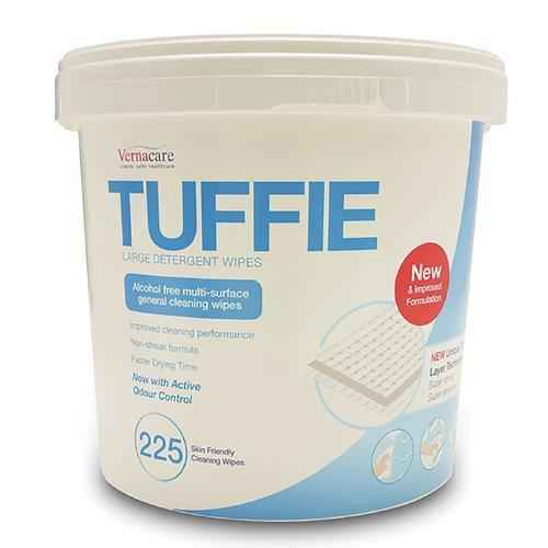Tuffie Detergent Wipes 225's