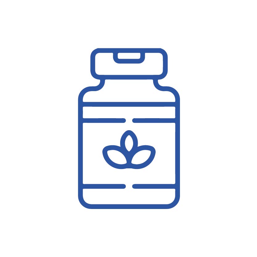 an illustration of a nutritional supplements in the list of supplements and feeding equipments