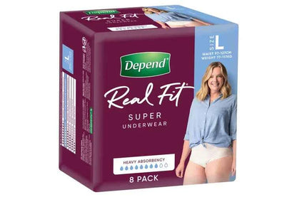 Depend® Real Fit® Super underwear for Women