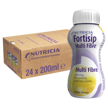 Fortisip Multi Fibre 200ml (24)  Strawberry