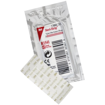 Steri-Strip Skin Closures Size 6mm x 38mm