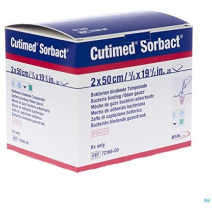 Sorbact Ribbon Gauze  5 X 200CM - Box/10