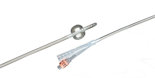 Bardex 2-Way Silicone Foley Catheter 16FR Balloon 5ml 43cm