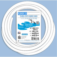 Urocare White Rubber Tubing OD 8mm (3 meters NS)