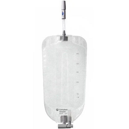 Simpla® Profile Leg Bag (Sterile) with Strap Size 6cm/ 500ml - Each