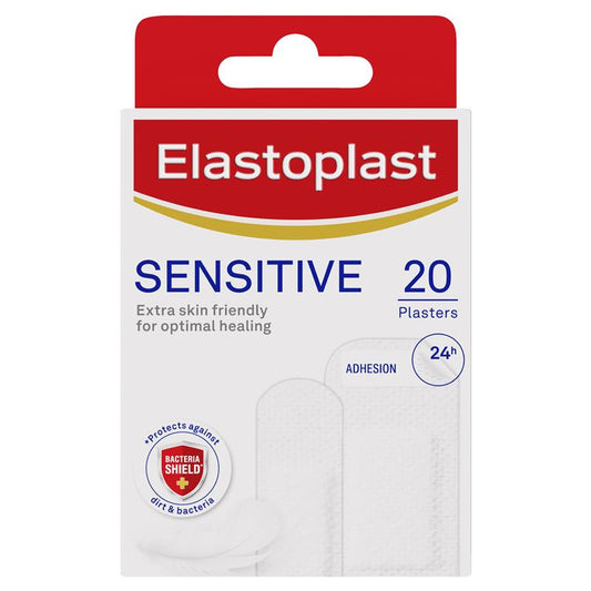 Elastoplast 46041 Sensitive Strips Assorted Size Pack of 20