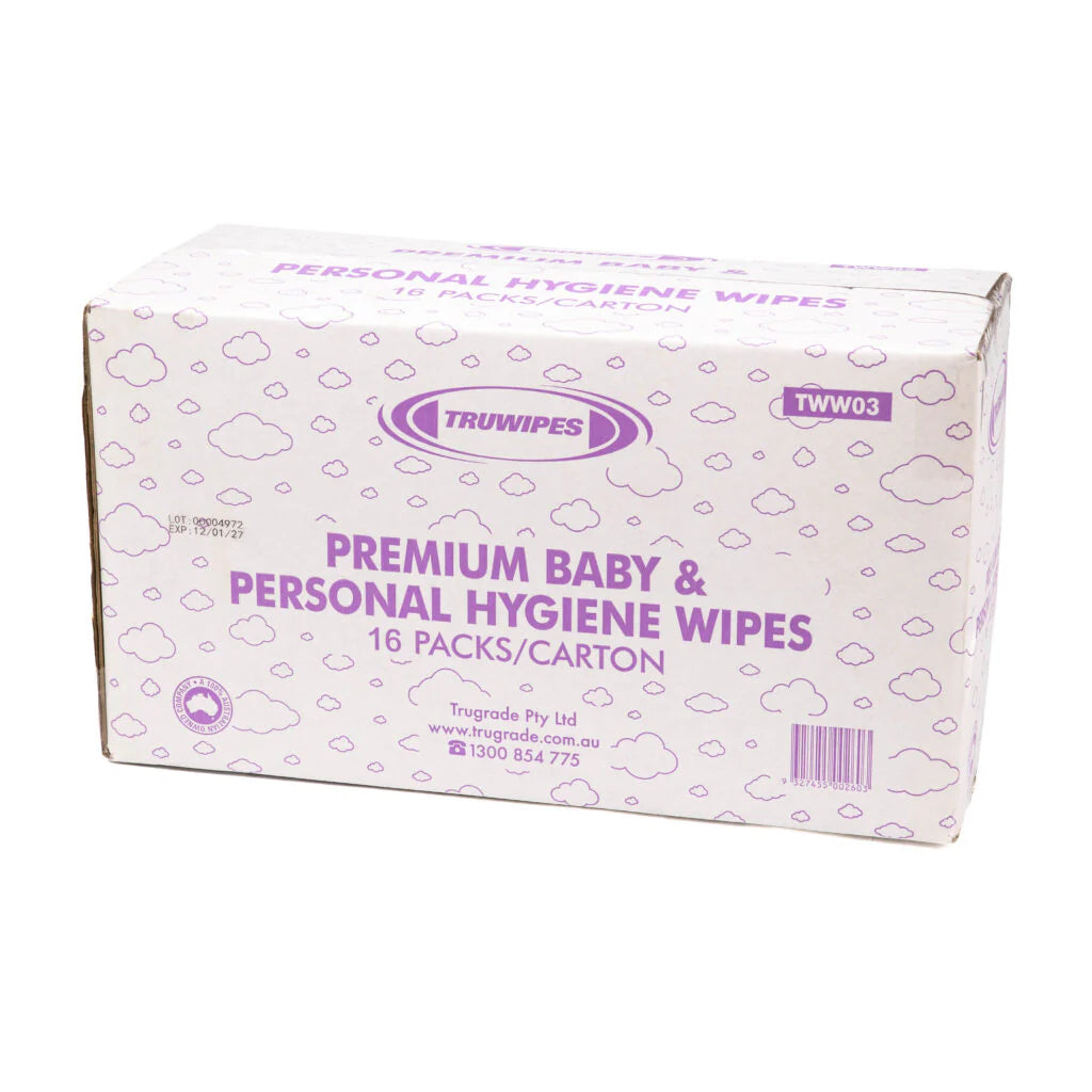 Truwipes Premium Baby & Personal Hygiene Wipes