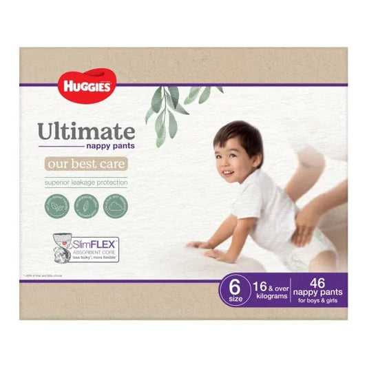 Huggies Ultimate Nappy Pants Size 6 (46pkt)