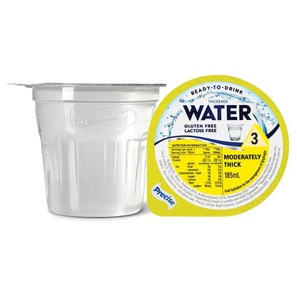 PRECISE Ready to Drink Water | 12 Pack Flavour Water - Level 3 | Moderately Thick (12)