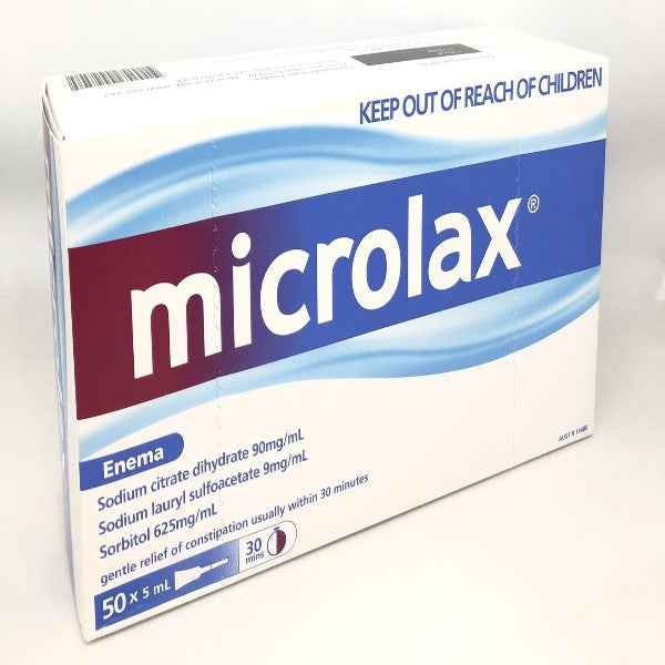 Microlax Edema Microlax Enema 5ml – Trugrade Medical Supplies