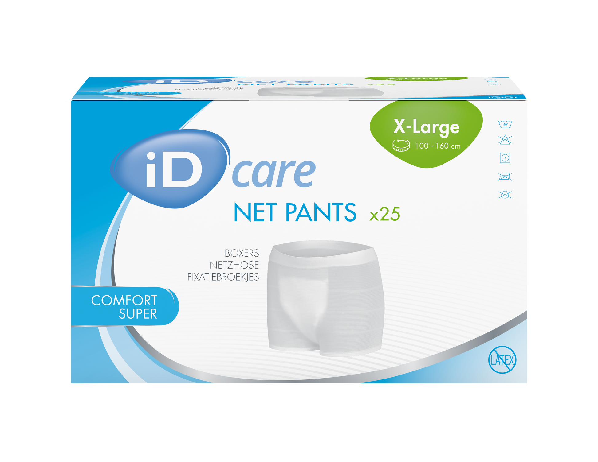 iD Care Fix  Ultra XLarge - 120-160cm (25pkt)