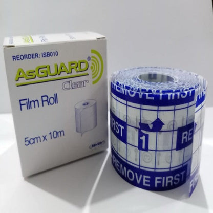 Asguard Clear Film Roll  10cm x 10m