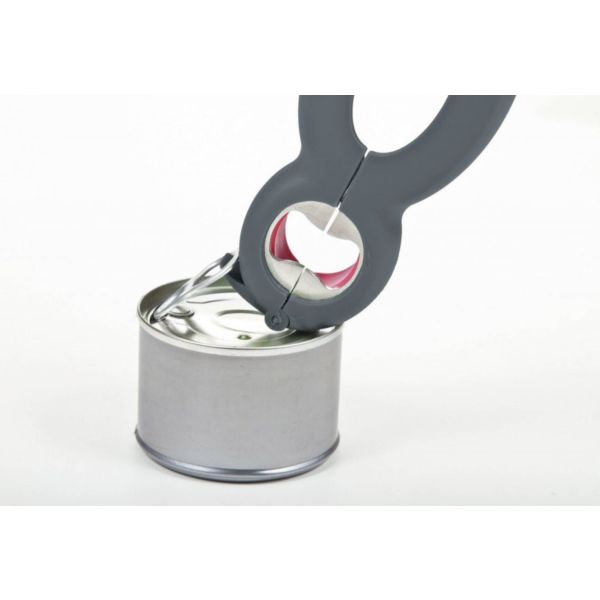 Person using the Homecraft 6-in-1 Multi Opener to open a stubborn jar lid.