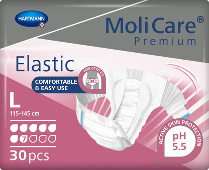 MoliCare Premium Elastic 7 Drop  Large - 2719ml, 115 -145 cm (30pkt)
