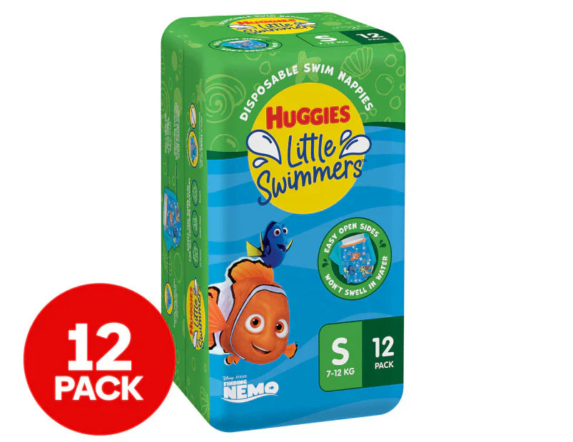 Huggies Little Swimmers Disposable Swim Nappies  Large - 14+Kg (10pkt)