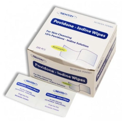 Sentry Povidine Iodine Wipes