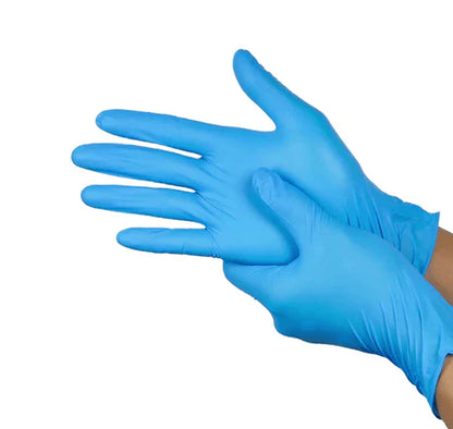 Vitals Nitrile Gloves – Blue, Powder-Free