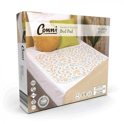 Conni Reusable Bed Pad with Tuck-ins