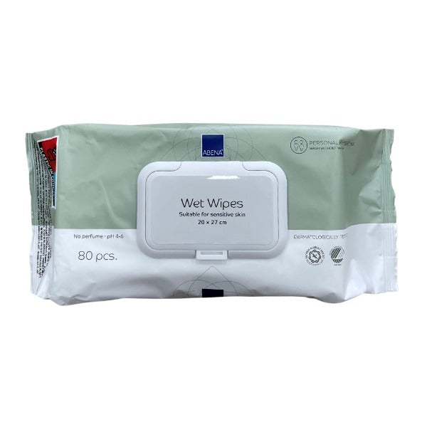 Abena Wet Wipes Packaging Option Pack (80 pcs)