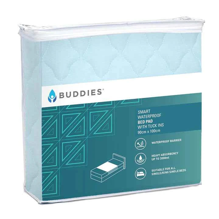 Buddies® Smart Bed Pad Waterproof with Tuck-Ins