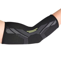 Bodyassist Contoured 4-way Sports Elastic Elbow Sleeve Black