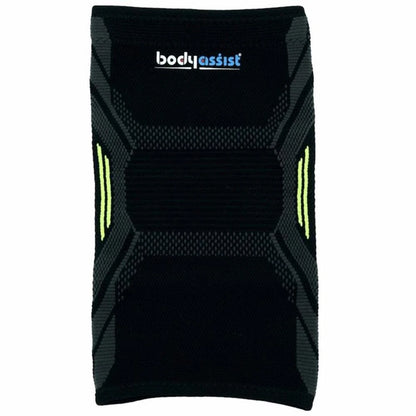 Bodyassist Contoured Sports Knee Sleeve Black