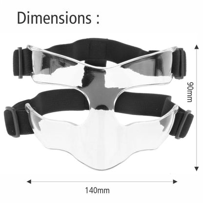 Bodyassist Deluxe Face/Nose Guard (Clear) - Adult One Size