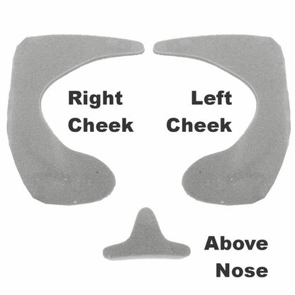 Bodyassist Deluxe Face/Nose Guard (Clear) - Adult One Size