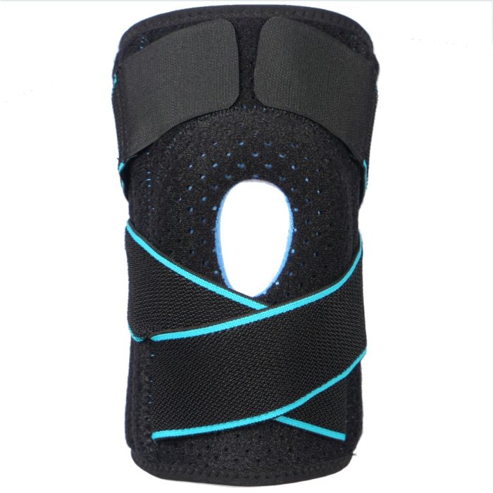 Bodyassist Gel Knee Sports Support With Stability Strap Black One Size