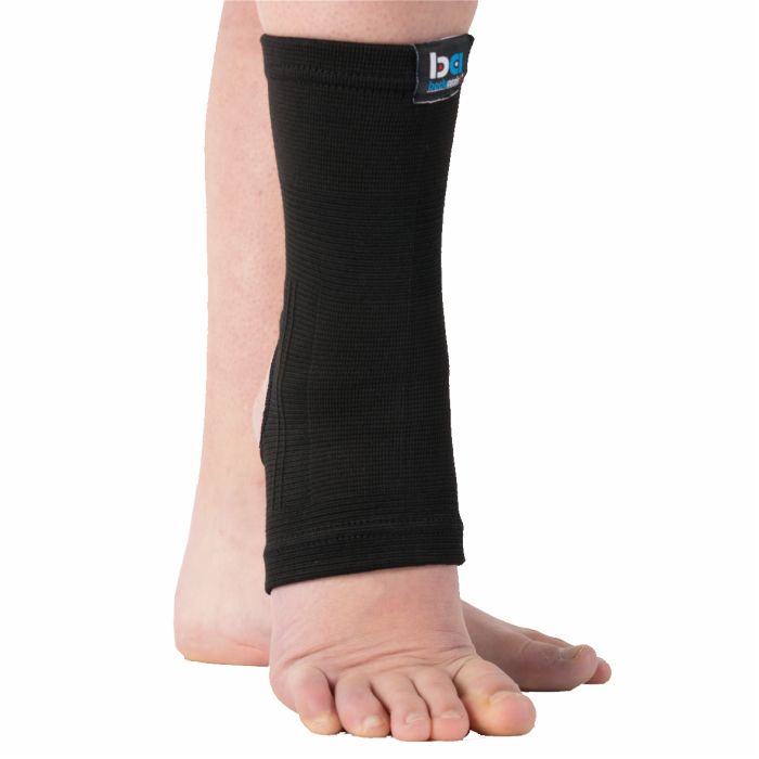 Bodyassist Sports Elastic Ankle Black