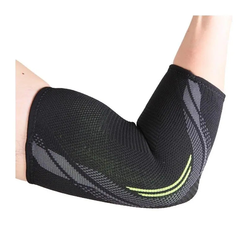 Bodyassist Contoured 4-way Sports Elastic Elbow Sleeve Black