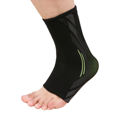 Bodyassist Contoured Sports Ankle Sleeve Black