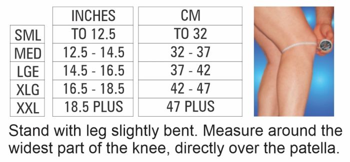 Bodyassist Cross Cut Knee
