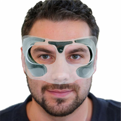 Bodyassist Deluxe Face/Nose Guard (Clear) - Adult One Size