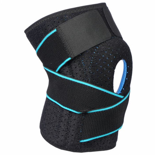 Bodyassist Gel Knee Sports Support With Stability Strap Black One Size