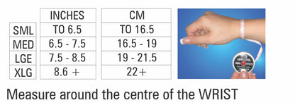 Bodyassist Slip On Wrist Bandage