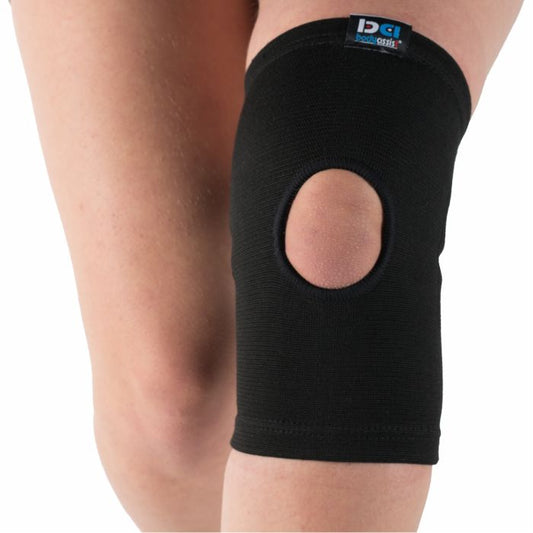 Bodyassist Sports Elastic Knee (Open) Black
