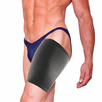Bodyassist Sports Elastic Thigh Sleeve Black
