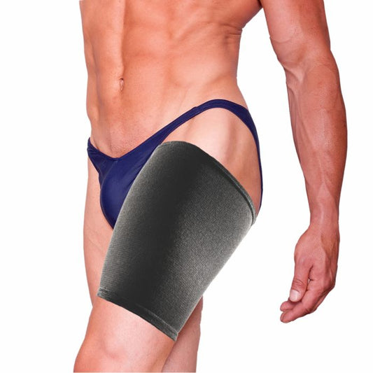 Bodyassist Sports Elastic Thigh Sleeve Black