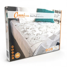 Load image into Gallery viewer, Conni Kids Reusable Bed Pad with Tuck-ins
