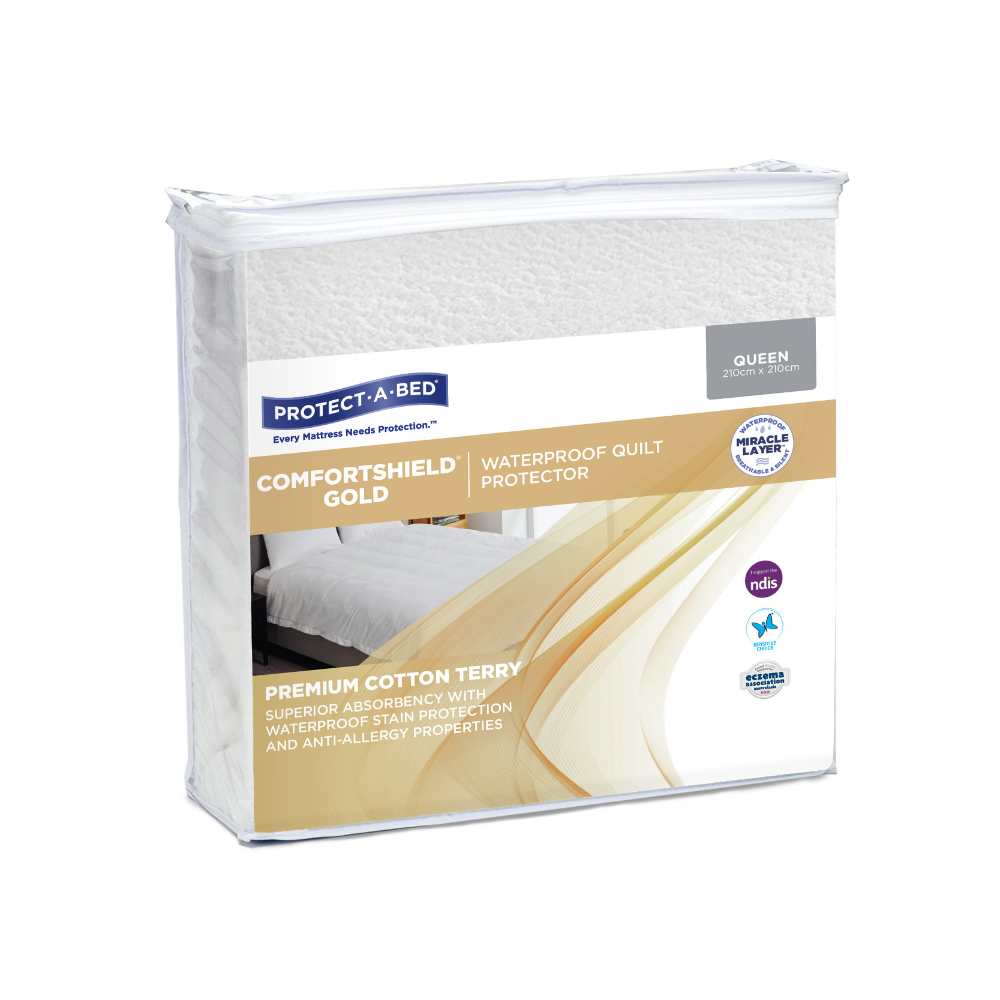 Protect-A-Bed® Comfortshield® Gold Quilt Protector  